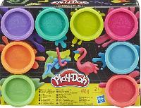 Hasbro Play-Doh Neon, 8er pack