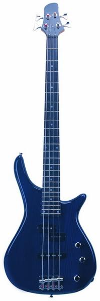 DIMAVERY SB-321 E-Bass, blau glänzend
