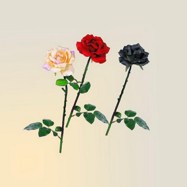 Rose rot, 65cm, Kunstpflanze