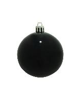 Weihnachtskugel 20cm, schwarz