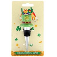 Irischer Lucky Leprechaun-Hut  Flaschenverschluss aus Keramik (pro Stück)