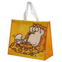 Simon's Cat Katze gelbe Einkaufstasche