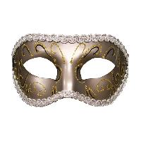 Maske Grey Masquerade Sportsheets SS10081 Golden