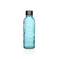 Flasche Versa 500 ml Blau Glas Aluminium 7 x 22,7 x 7 cm