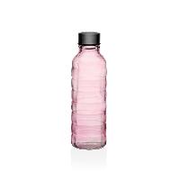 Flasche Versa 500 ml Rosa Glas Aluminium 7 x 22,7 x 7 cm