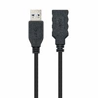 USB-Kabel NANOCABLE 10.01.0901-BK Schwarz