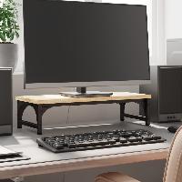 vidaXL Monitorständer Sonoma-Eiche 55x23x14 cm Holzwerkstoff