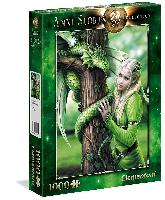 Clementoni 39463 - Verwandte Seelen - 1000 Teile Puzzle - Anne Stokes Collection