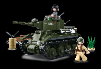 Sluban M38-B0686  - WWII -Allied Light Cavalry Tank