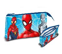 Marvel Spiderman - Schüleretui mit 3 Fächern 22 x 13 cm