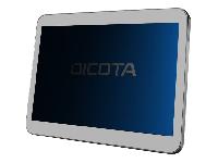 Dicota Secret - Bildschirmschutz für Tablet - mit Sichtschutzfilter -  4-Wege - entfernbar - Plug-in - Schwarz - für Microsoft Surface Go - Neu