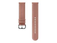 Samsung Leather Strap ET-SLR82 - Uhrarmband für Smartwatch -  rosa goldfarben - für Galaxy Watch Active 2 - Neu