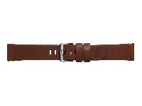 Samsung Strap Studio Essex Leather Band - Uhrarmband für Smartwatch - braun - für Samsung Gear Sport SM-R600; Galaxy Watch (42 mm) -  Braun - Neu