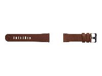 Samsung Strap Studio Essex Leather Band - Uhrarmband für Smartwatch - braun - für Samsung Gear S3 Classic, Gear S3 Frontier; Galaxy Watch (46 mm) -  Armband Essex von Strap Studio (22 mm) - Neu