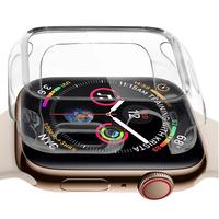 QDOS OptiGuard Infinity Defense - Displayschutz - Smartwatch - Transparent - Apple - Apple Watch Series 5/4: 40mm - Thermoplastische Polyurethane (TPU) -  All around - robust protection for your Apple Watch. TPU screen protection with shock absorbent bumper. - Neu