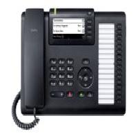 Unify OpenScape Desk Phone CP400 - VoIP-Telefon -  dreiweg Anruffunktion - SIP - Schwarz - Neu